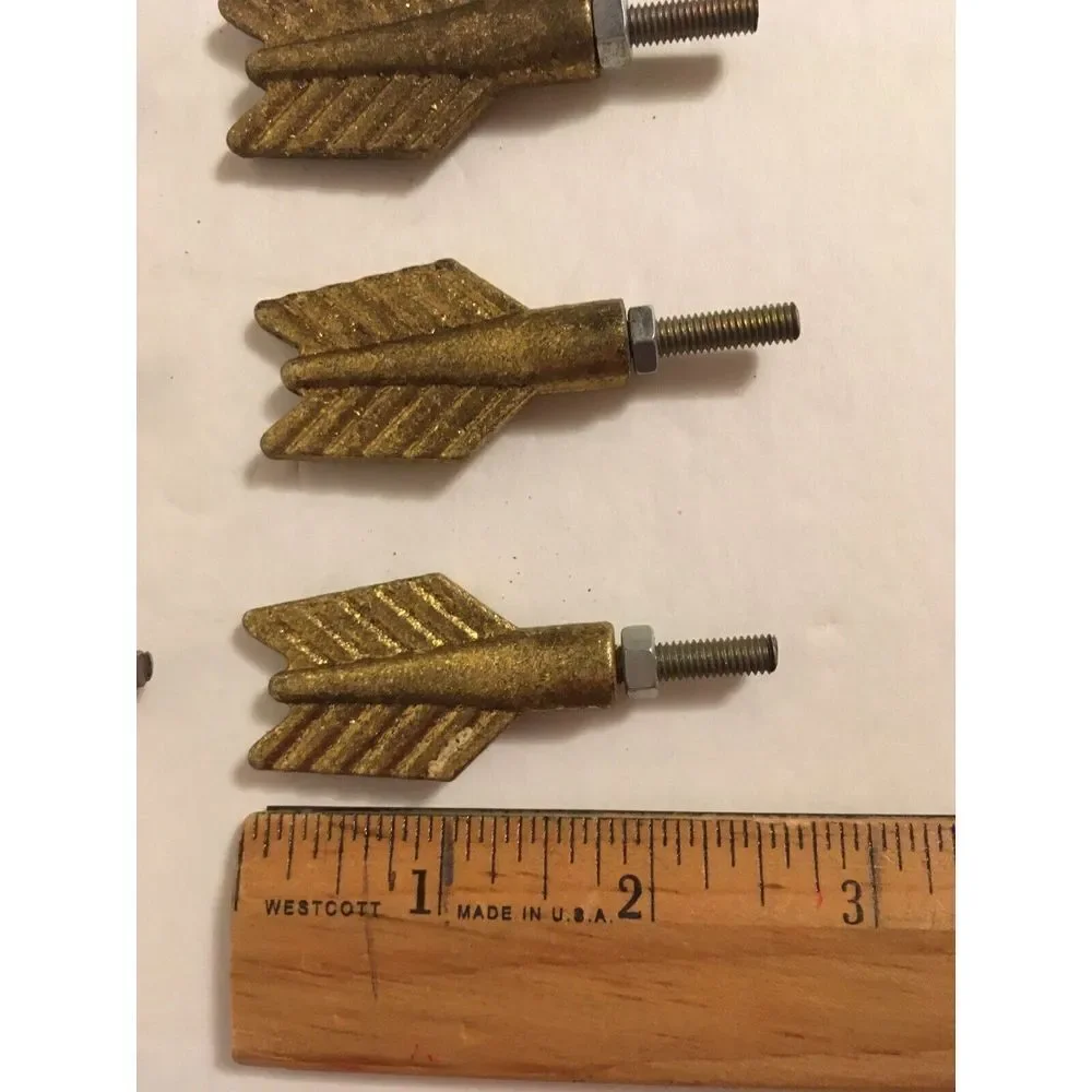 Arrow Fletching Drawer Pulls Cabinet Knobs Set of 6‎ Hunting Tribal